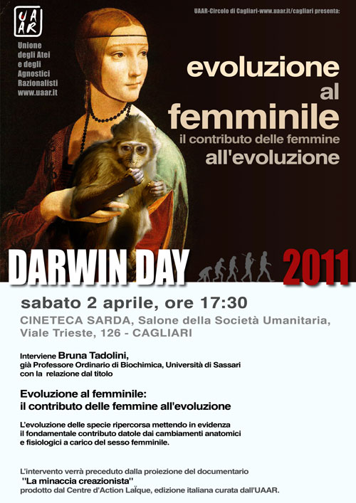 Locandina Darwin Day 2011